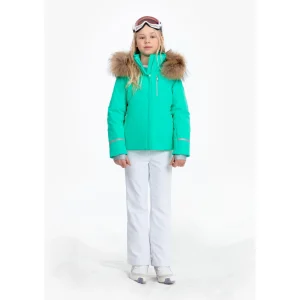 bas prix Grosses soldes 😍 Ski Fille Poivre Blanc Veste De Ski Poivre 0802 Fille BLEU ❤️ 10