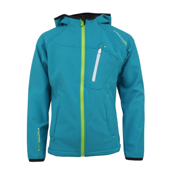 à prix réduits Budget 😉 Ski Alpin Fille Peak Mountain Peak Mountain – Blouson Softshell 10/16 Ans Ganso-turquoise BLEU 👍 1