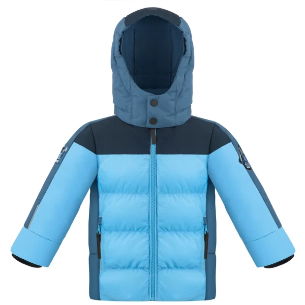 Vente flash 🔥 Sports Dhivers Garçon Poivre Blanc Veste De Ski Poivre Blanc Synthetic Down Jacket 1215 Multico Artic Blue Garçon BLEU 🧨 guranteed de qualité 6