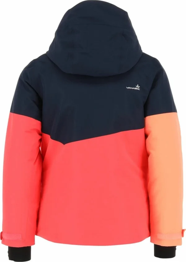 Le moins cher 💯 VESTE Ski Junior WANABEE ALTA 100 TRIPANEL CORAL 🔔 magasin pour 4