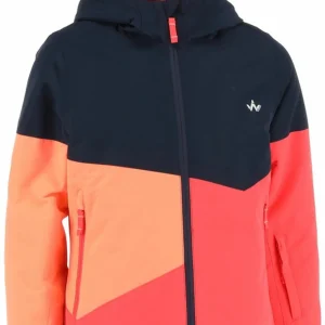 Le moins cher 💯 VESTE Ski Junior WANABEE ALTA 100 TRIPANEL CORAL 🔔 magasin pour 13