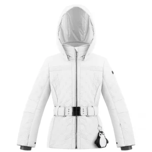 site pas cher Meilleure vente 🎁 Ski Fille Poivre Blanc Veste Traditionnelle Poivre 1003 Quilted Fille BLANC 👍 12