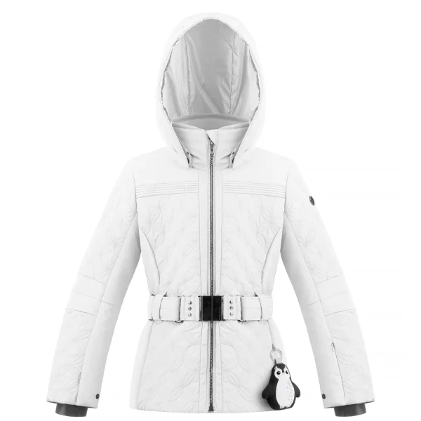 site pas cher Meilleure vente 🎁 Ski Fille Poivre Blanc Veste Traditionnelle Poivre 1003 Quilted Fille BLANC 👍 3