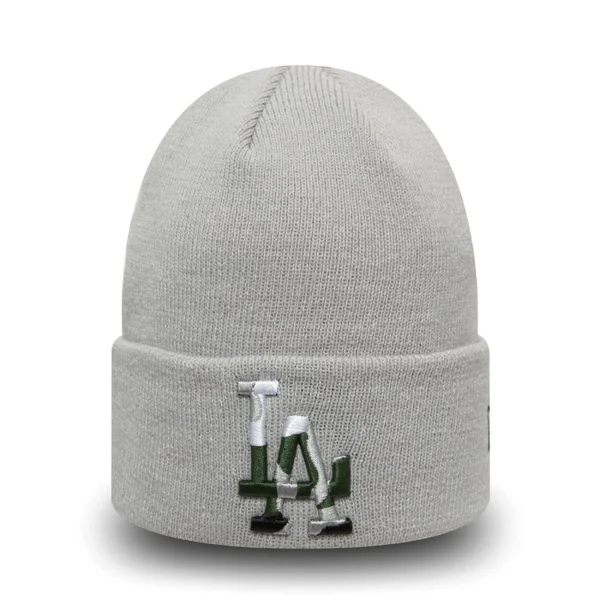 Meilleure affaire 🤩 Mode- Lifestyle Garçon New Era New Era Knit Enfant Beanie D’hiver – Los Angeles Dodgers GRIS 🤩 Paiement sécurisé 5