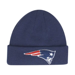 boutique en ligne Meilleure vente 🎁 Mode- Lifestyle Garçon New Era New Era Enfant Bonnet D’hiver Beanie New England Patriots BLEU 🧨 6