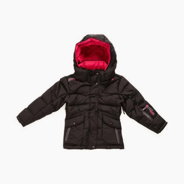 Le moins cher 🎁 Ski Alpin Fille Peak Mountain Peak Mountain – Doudoune Fille 3/8 Ans Fanecy-noir NOIR 💯 site pas cher 1