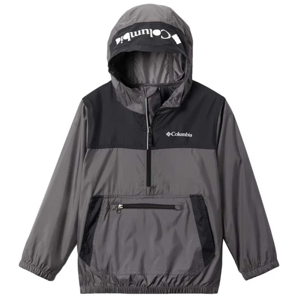 Remise 🎁 Montagne Enfant Columbia Columbia Bloomingport Windbreaker GRIS 🛒 achat 6