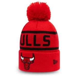 Meilleure affaire ⌛ Mode- Lifestyle Garçon New Era New Era Enfant Beanie D’hiver – Chicago Bulls ROUGE 🧨 luxe soldes 10