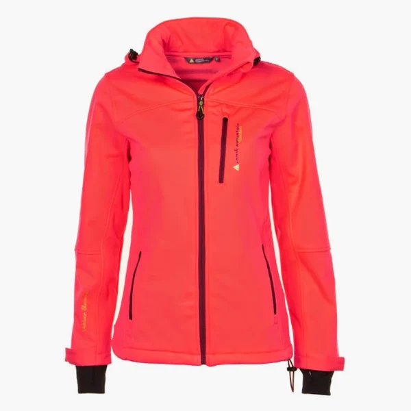 Large choix en ligne Grosses soldes ⭐ Ski Alpin Fille Peak Mountain Peak Mountain – Blouson Softshell 10/16 Ans Ganne-orange ORANGE 😍 3