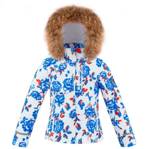 bas prix Grosses soldes 😍 Ski Fille Poivre Blanc Veste De Ski Poivre 0802 Fille BLEU ❤️ 12