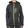 Meilleure affaire ✔️ Ski Alpin Fille Peak Mountain Peak Mountain – Blouson Softshell Fille 3/8 Ans Fanne-noir/jaune NOIR ✔️ Pas Cher soldes France 5