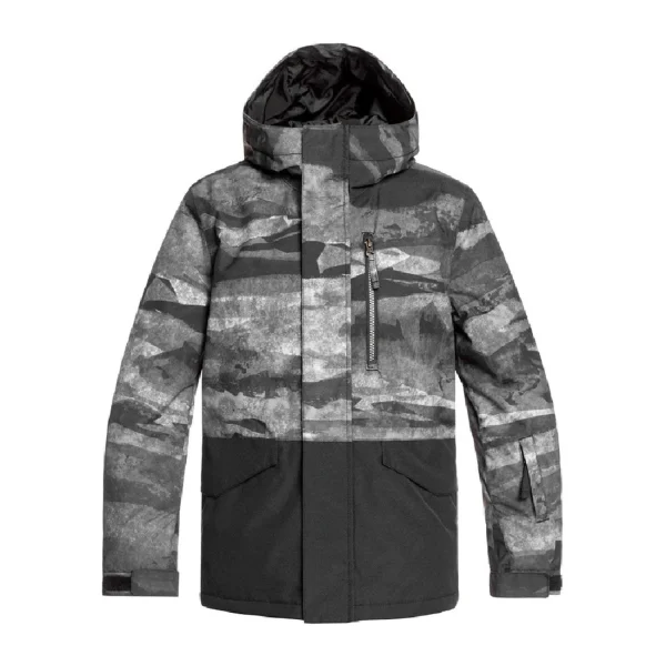 soldes ligne Top 10 😀 Mode Homme Quiksilver Veste De Snow Gris/noir Enfant Quiksilver Miss Bloc GRIS ⌛ 3