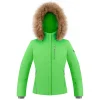 REMISE allant jusqu. Offres 👍 Ski Fille Poivre Blanc Veste Active Stretch Poivre Blanc 0802 Fizz Green Fille VERT ⌛ 20