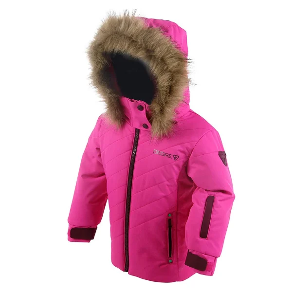 à prix réduits Remise 👍 Ski Alpin Fille Degre 7 Degre 7 Pingouin Blouson Ski Fille ROSE ⌛ 3