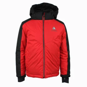 Meilleure affaire 🤩 Ski Garçon Peak Mountain Blouson De Ski Garçon Egee ROUGE 😉 excellents soldes 12