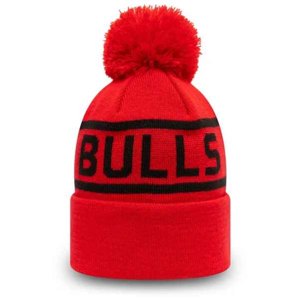 Meilleure affaire ⌛ Mode- Lifestyle Garçon New Era New Era Enfant Beanie D’hiver – Chicago Bulls ROUGE 🧨 luxe soldes 5