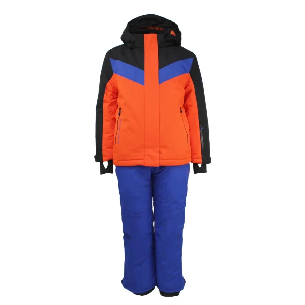 Meilleure vente ⭐ Ski Garçon Peak Mountain Ensemble De Ski Garçon Eflight ORANGE 🔥 boutique en ligne 1