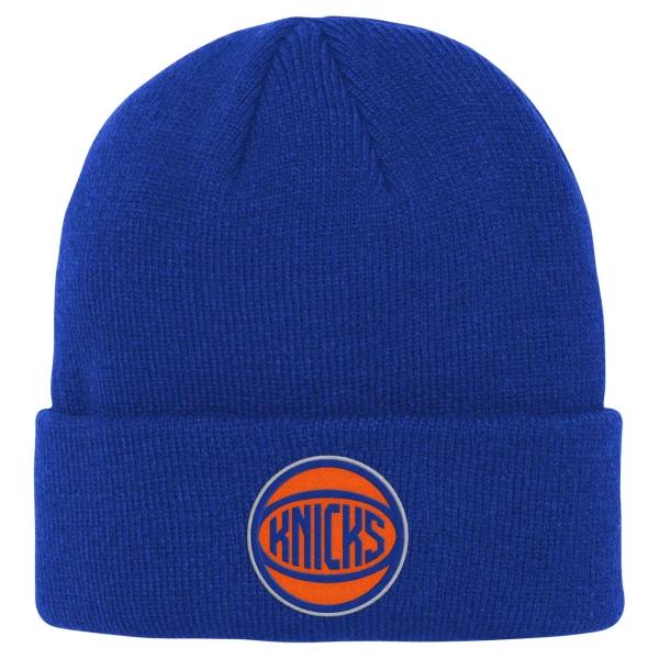 mode Tout neuf 🌟 Basket Ball Enfant New York Bonnet Enfant Outerstuff New York Knicks BLEU 🧨 3