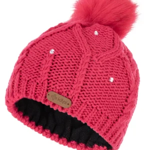 bas prix Bon marché 🥰 Ski Fille Kilpi Bonnet À Pompon Fille Kilpi Lady-jg ROSE ✔️ 9